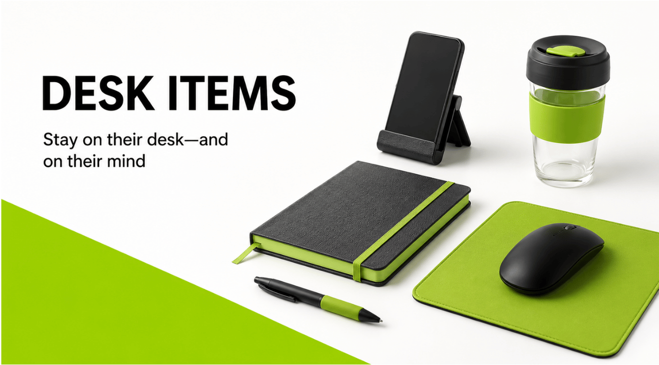 Branded desk items